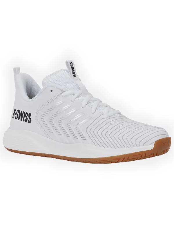 K-SWISS ULTRASHOT LIGHT INDOOR - WIT/ZWART/ZILVER