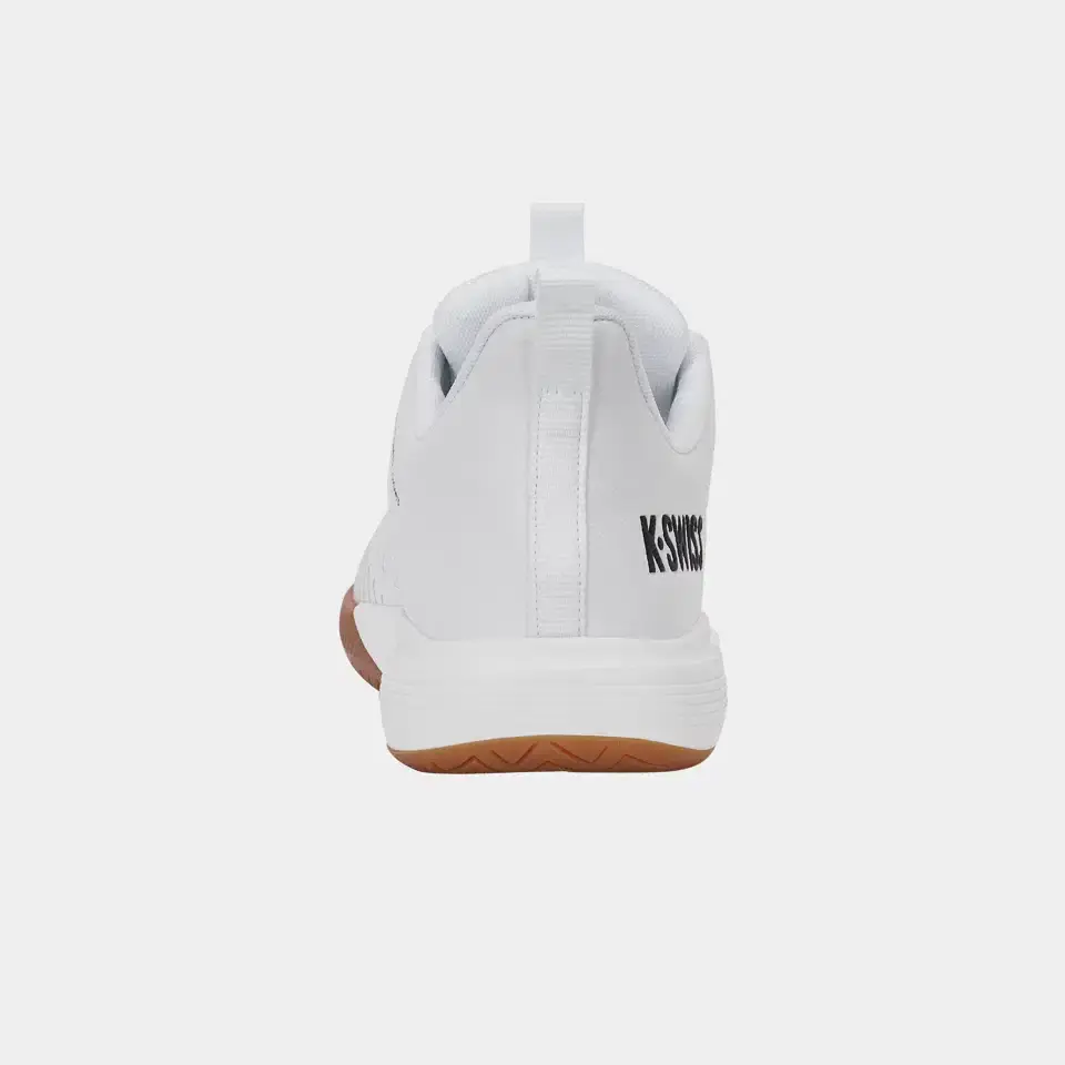 K-SWISS ULTRASHOT LIGHT INDOOR - WIT/ZWART/ZILVER - Afbeelding 5