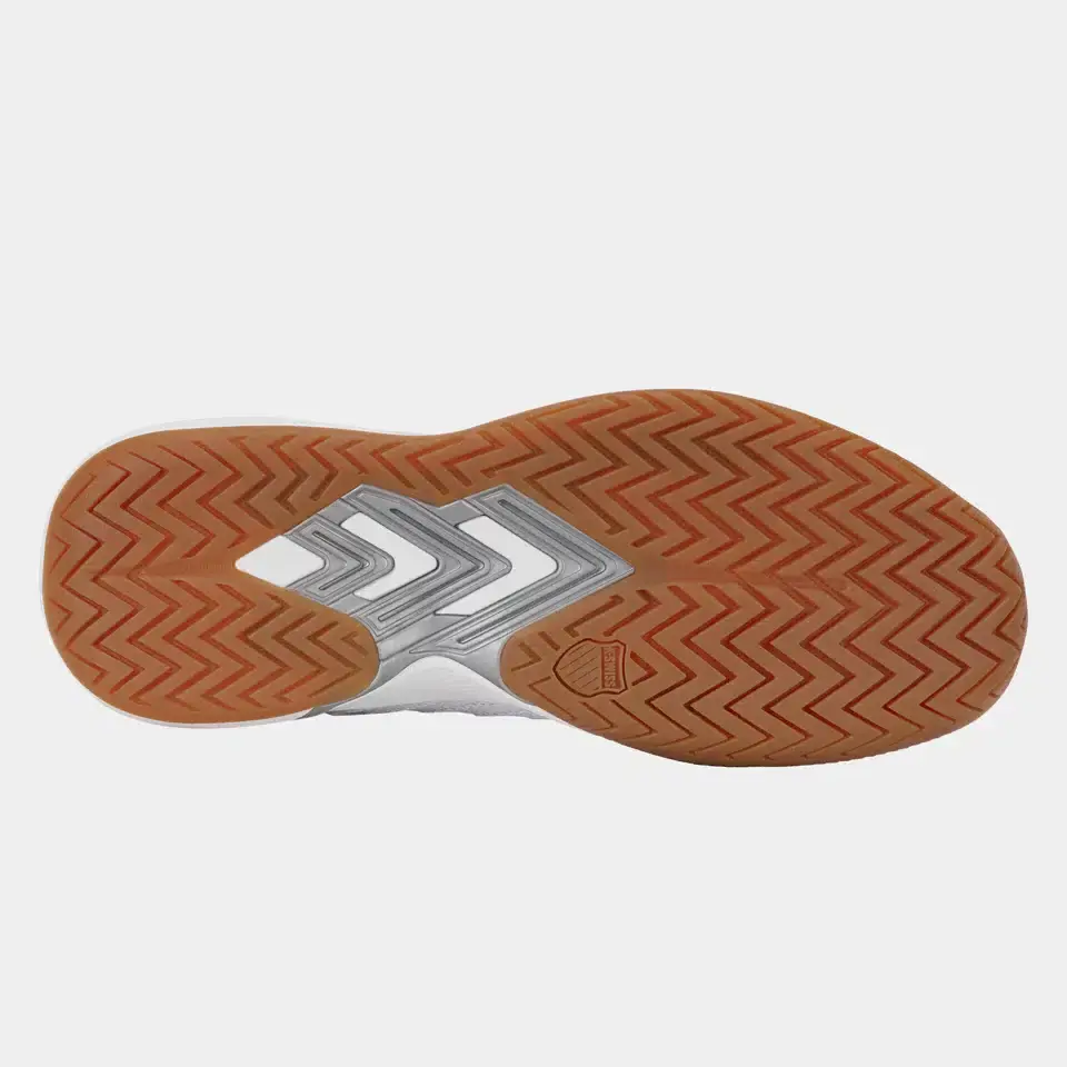 K-SWISS ULTRASHOT LIGHT INDOOR - WIT/ZWART/ZILVER - Afbeelding 7