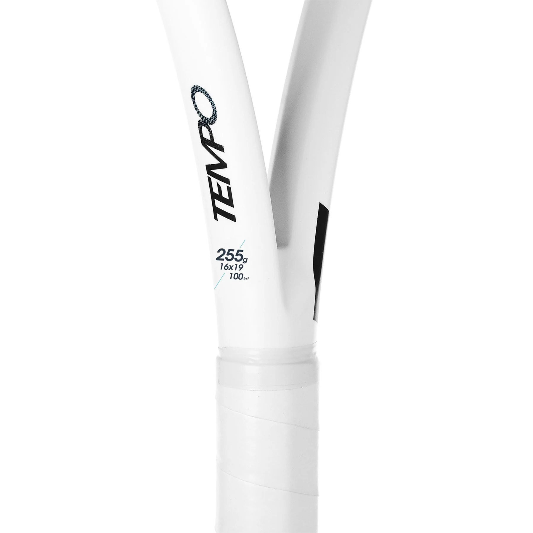 TECNIFIBRE TEMPO V2 255 - WIT/MINT BLAUW - Afbeelding 3