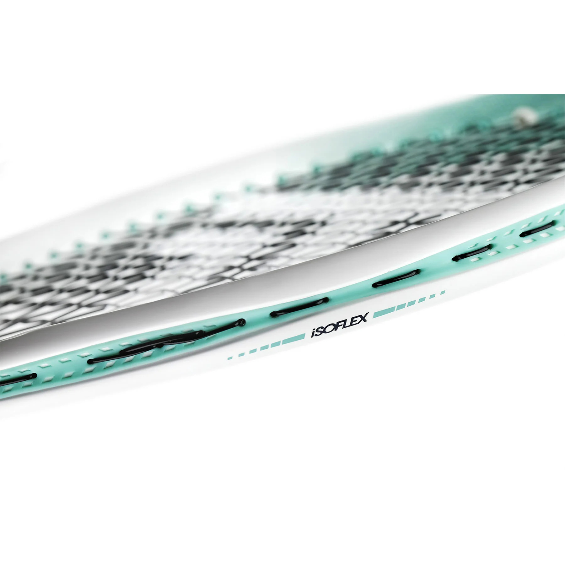 TECNIFIBRE TEMPO V2 255 - WIT/MINT BLAUW - Afbeelding 6