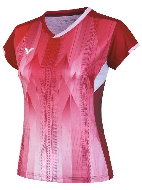 VICTOR T-SHIRT T-61002TD D - ROOD