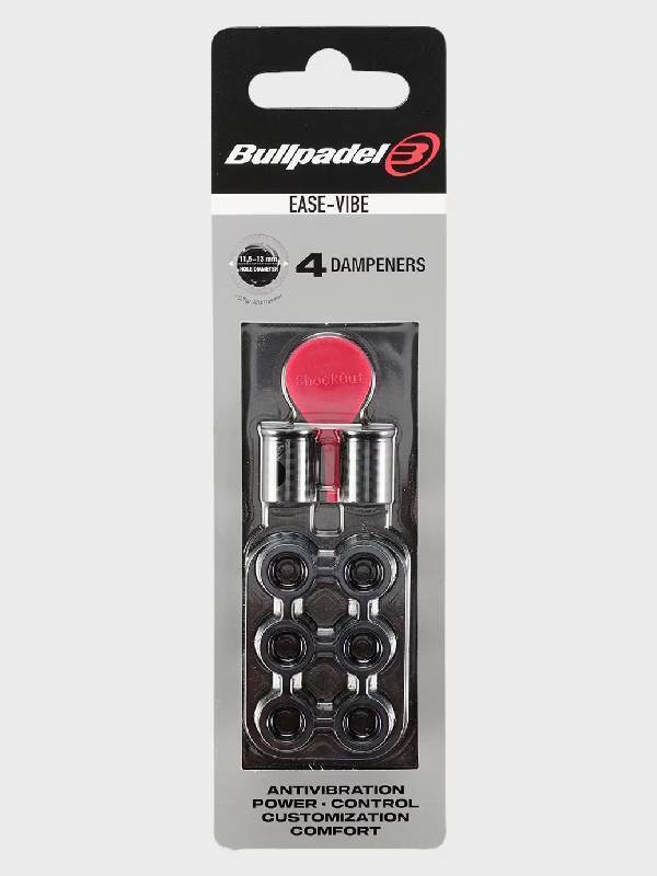 BULLPADEL EASE-VIBE DEMPERS - ZWART